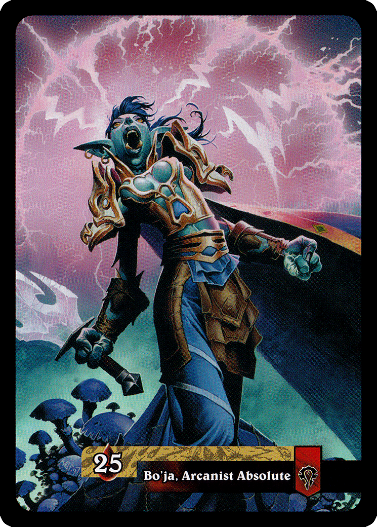 Bo'ja, Arcanist Absolute 背面